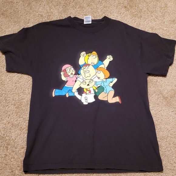 Delta Other - Family Guy Cast tee sz Med